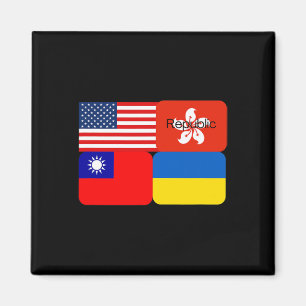 Frihetsalliansen Usa Hong Kong Republiken Taiwan U Magnet