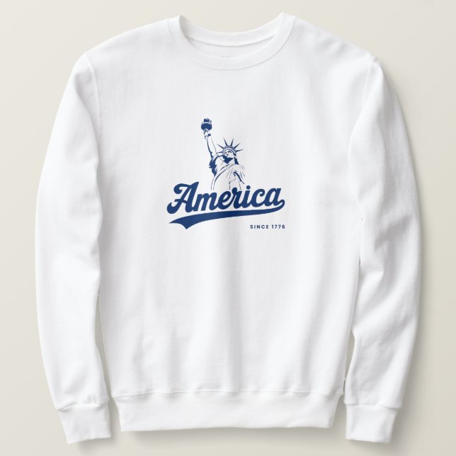 Frihetsandan Lång Ärmad Tröja (Design framsida)