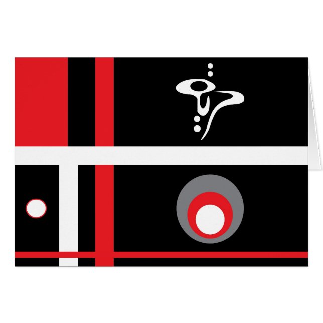 Frihetsarabiskt kort (Framsidan Horizontal)