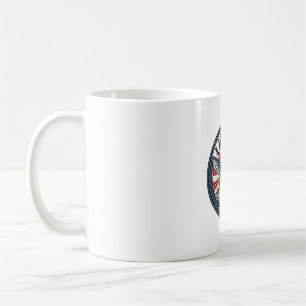 Frihetsäventyr Patriotiskt Patriotiskt Pulpbok Co Kaffemugg
