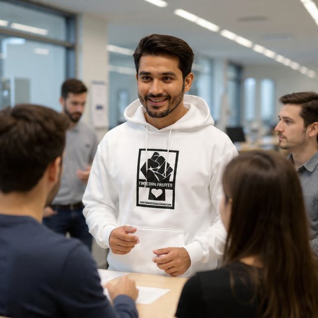 Frihetsbekämpning Hoodie (Skapare uppladdad)