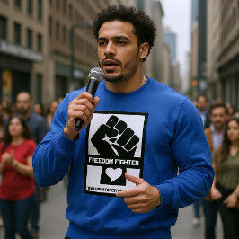 Frihetsbekämpning Lång Ärmad Tröja