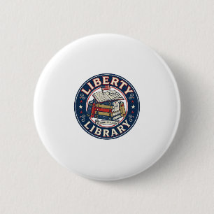 Frihetsbibliotek Patriotiskt Patriotiskt Bibliotek Knapp