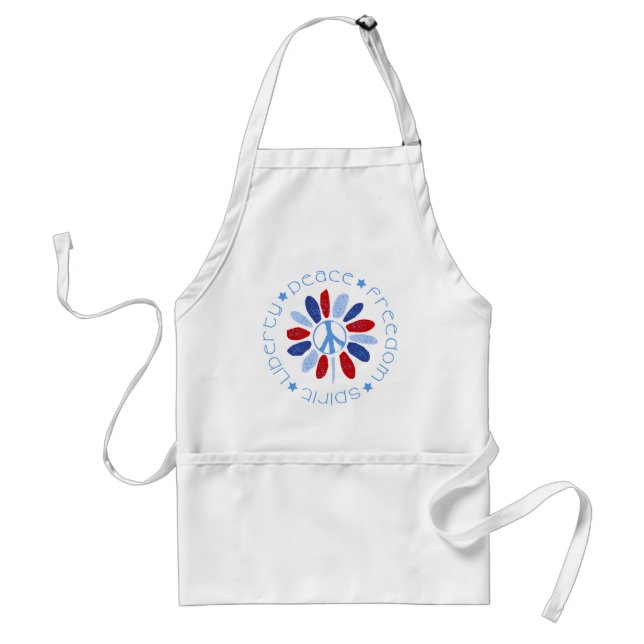 Frihetscheckens apron förkläde (Framsidan)