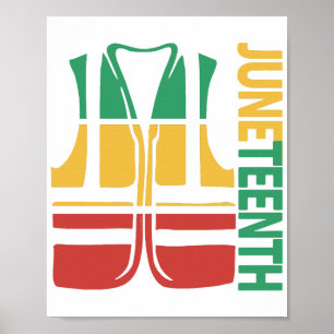 Frihetsdag Västen Kollega Swagazon Medarbetare Jun Poster