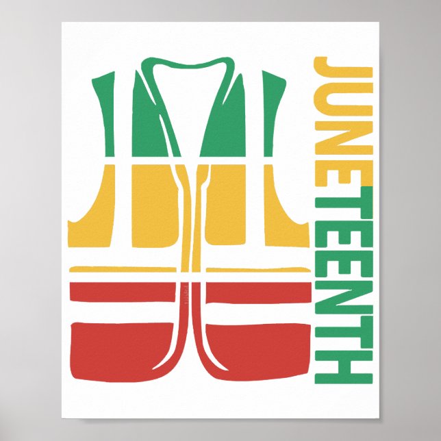 Frihetsdag Västen Kollega Swagazon Medarbetare Jun Poster (Framsidan)