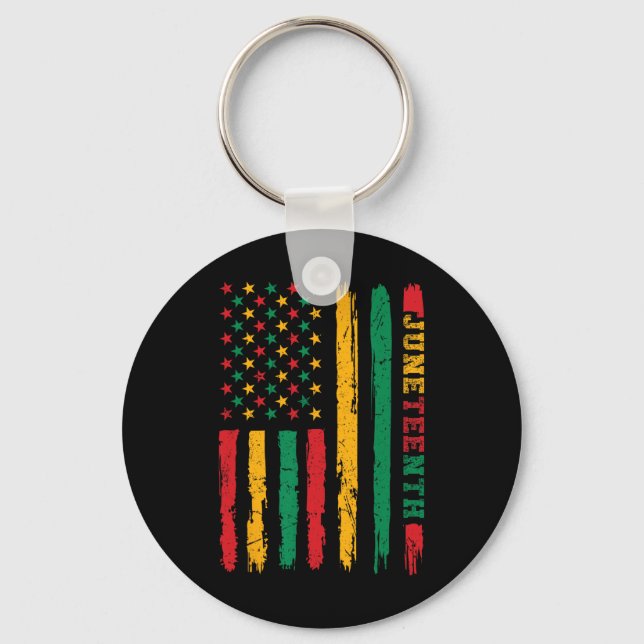 Frihetsdagen 1865 i Afrika, Junetonde Flagga Nyckelring (Framsida)