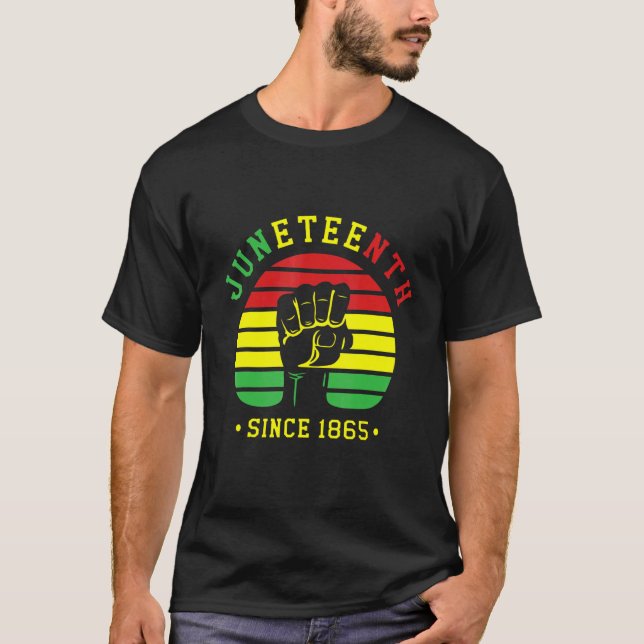 Frihetsdagen den 18 juni sedan 1865 t shirt (Framsida)