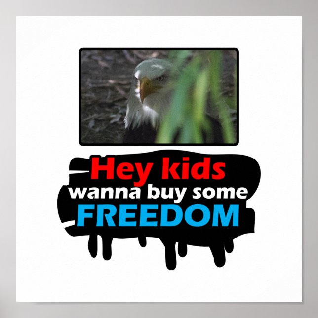 Frihetseagle Poster (Framsidan)