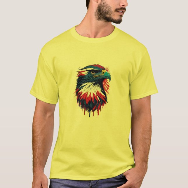 Frihetsflygning: Eagles resa T Shirt (Framsida)