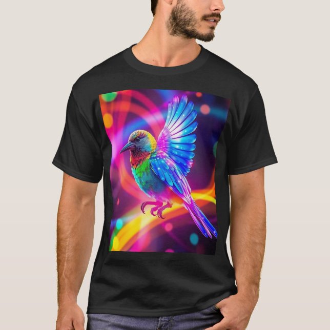 Frihetsflykt: Fågelandan T Shirt (Framsida)
