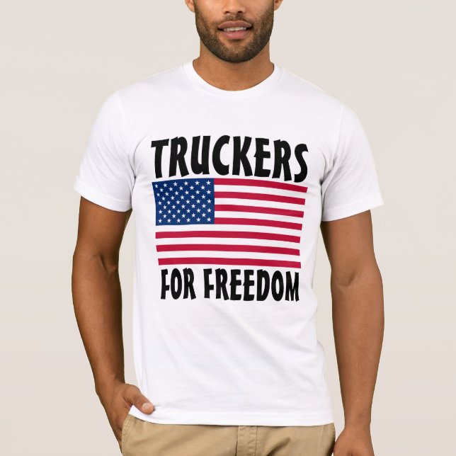 FRIHETSFÖRARE I USA T-SHIRTS (Framsida)