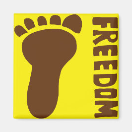 frihetsfot magnet