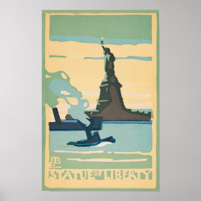 Frihetsgudinnan (1916) av Rachael Robinson Elme Poster (Framsidan)