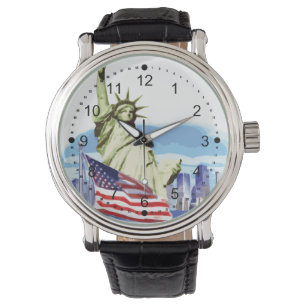 FRIHETSGUDINNAN 2 ARMBANDSUR