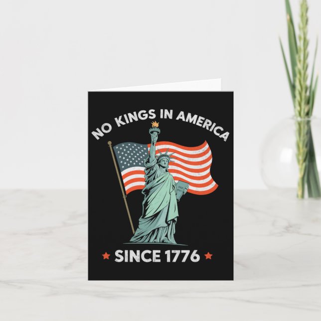 Frihetsgudinnan 4 juli: Kung i Amerika Sin Kort (Framsida)