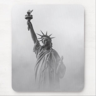 Frihetsgudinnan America Black and White Musmatta