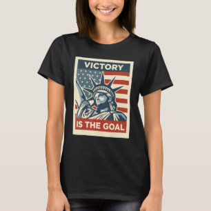 Frihetsgudinnan Amerikas symbol för hopp om frihet T Shirt