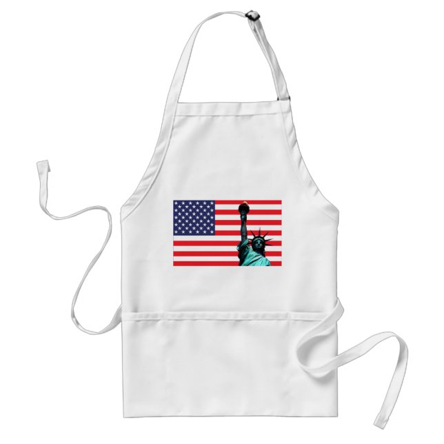 Frihetsgudinnan Apron Förkläde (Framsidan)