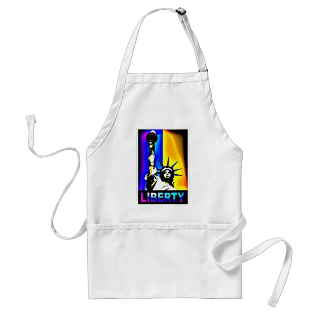 Frihetsgudinnan Apron Förkläde (Framsidan)