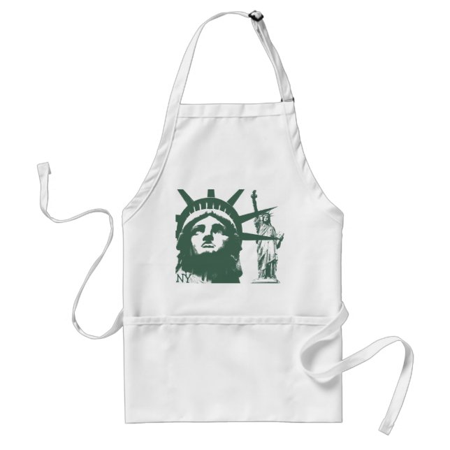 Frihetsgudinnan Apron New York Souvenirs Cooks Förkläde (Framsidan)