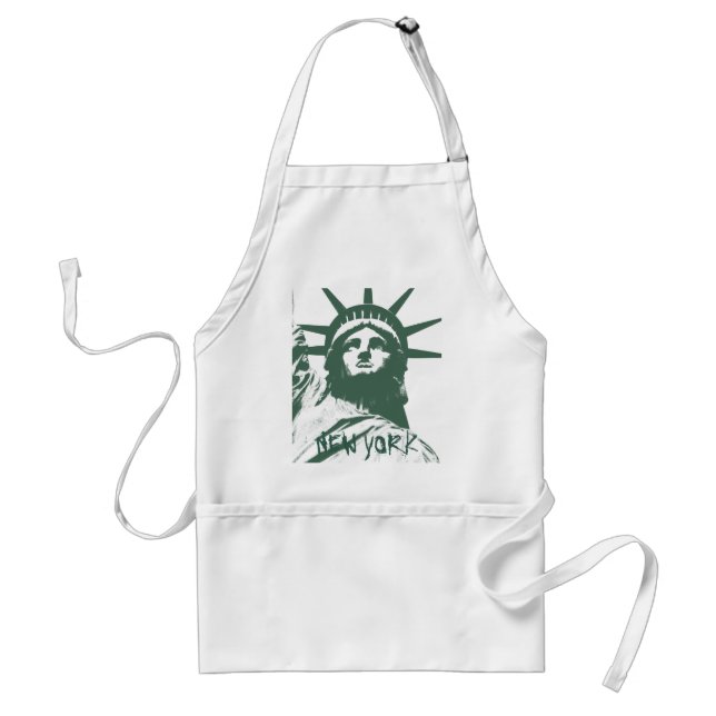Frihetsgudinnan Apron New York Souvenirs Cooks Förkläde (Framsidan)