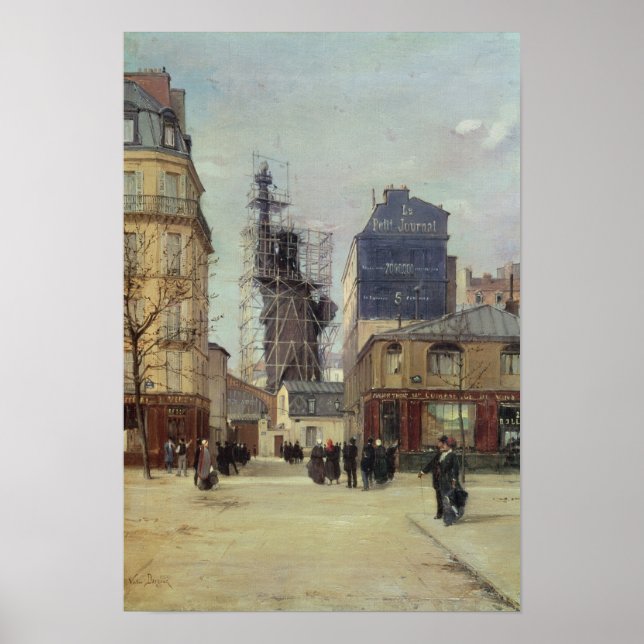 Frihetsgudinnan av Bartholdi Poster (Framsidan)