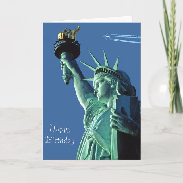 Frihetsgudinnan avbildar för kort (Framsida)