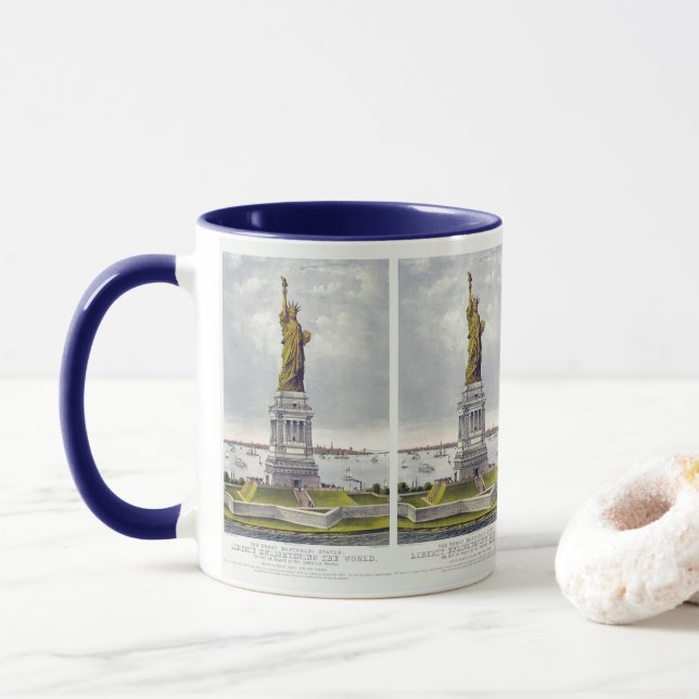 Frihetsgudinnan, Bartholdi-statyn Mugg (Med munk)