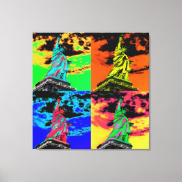 Frihetsgudinnan Canvastryck