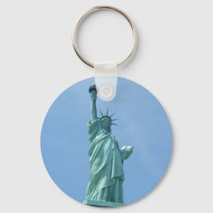 Frihetsgudinnan - Closeup Keychain Nyckelring