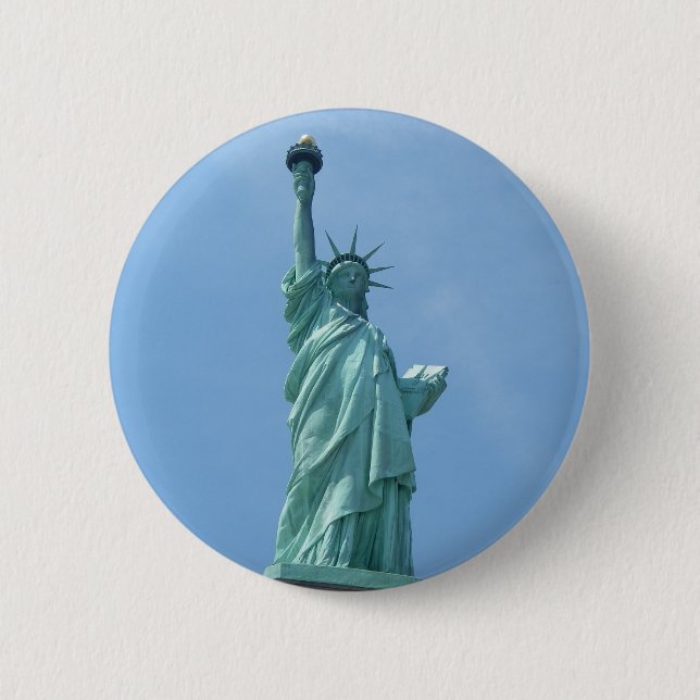 Frihetsgudinnan - closeupen knäppas knapp (Framsida)