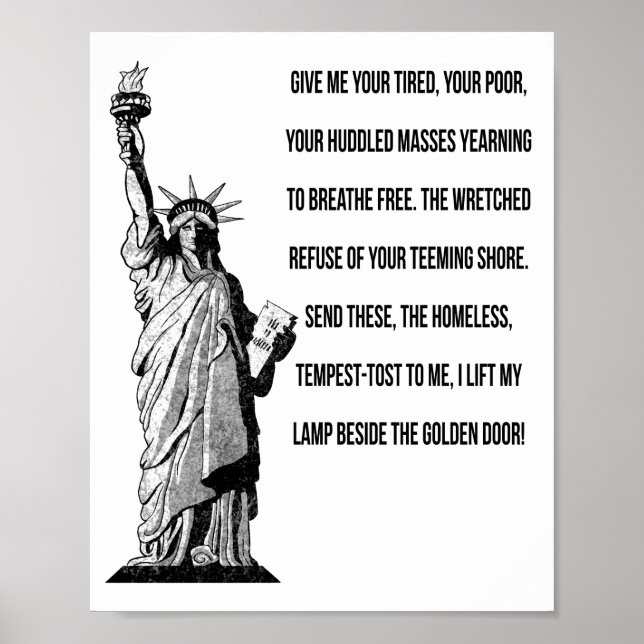 Frihetsgudinnan Den nya kolossen Poster (Framsidan)