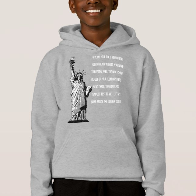 Frihetsgudinnan Den nya kolossen T Shirt (Framsida)