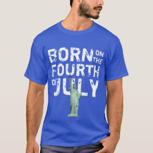 Frihetsgudinnan, fjärde juli t-shirt