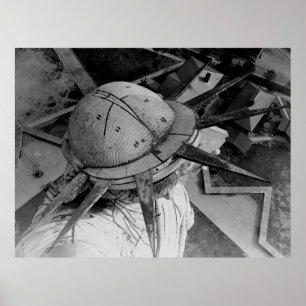 Frihetsgudinnan - flygfotografi (1920) poster