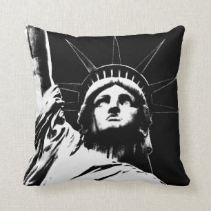Frihetsgudinnan för den New York souvenir NY Kudde