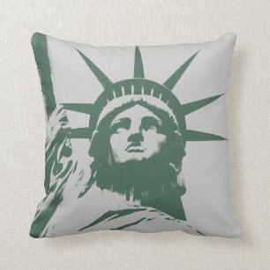 Frihetsgudinnan för den New York souvenir NY Kudde