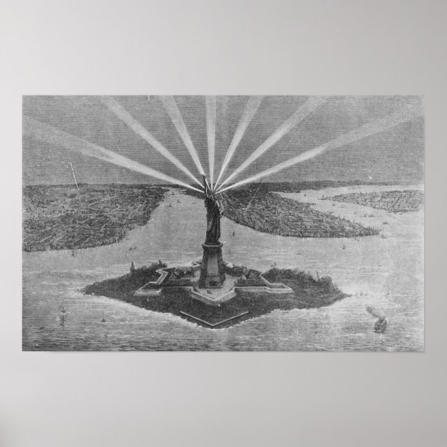 Frihetsgudinnan, från 'Grafik' Poster (Framsidan)