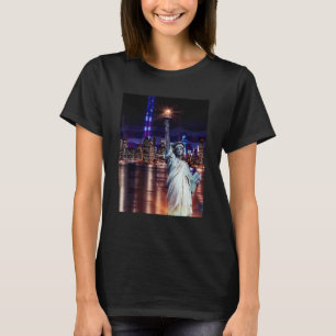 Frihetsgudinnan Frihetssymbol För Amerika T Shirt