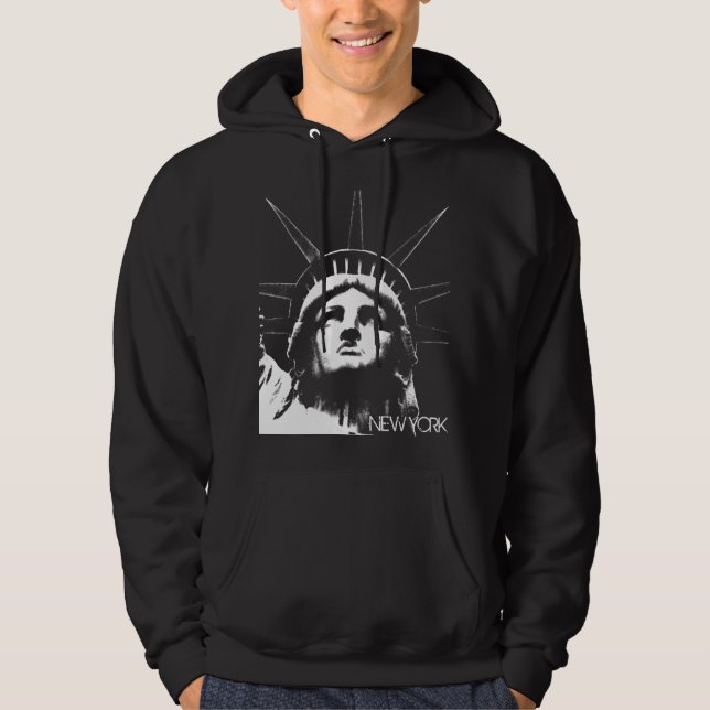 Frihetsgudinnan Hoodie Coola NY Shirt Souvenir (Framsida)
