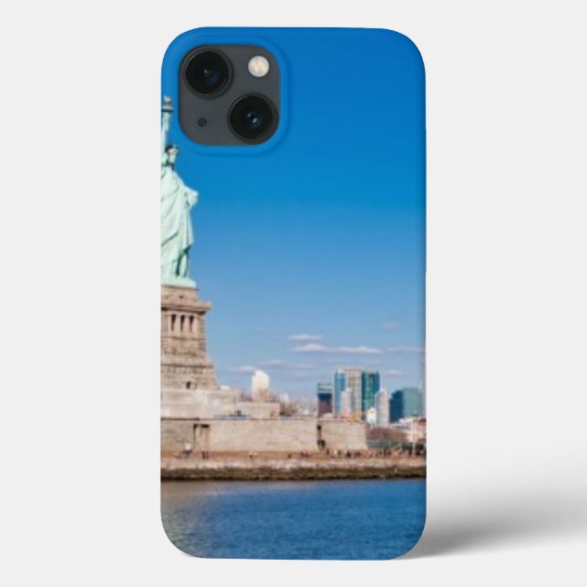 Frihetsgudinnan, Hudson River och Manhattan (Baksida)