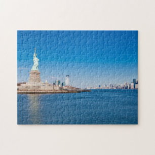 Frihetsgudinnan, Hudson River och Manhattan Pussel