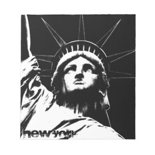 Frihetsgudinnan i New York Souvenir-Anteckningsblo Anteckningsblock