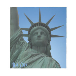 Frihetsgudinnan i New York Souvenir-Anteckningsblo Anteckningsblock