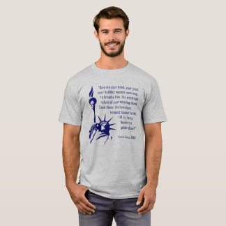 Frihetsgudinnan Inscription T Shirt
