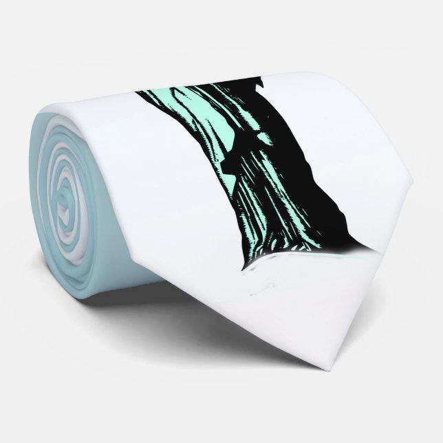 Frihetsgudinnan Invandrarnationalitet Tie Slips (Rullad)