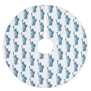 Frihetsgudinnan Julgransmatta Borstad Polyester