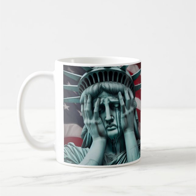 Frihetsgudinnan Kaffe Kopp (Vänster)