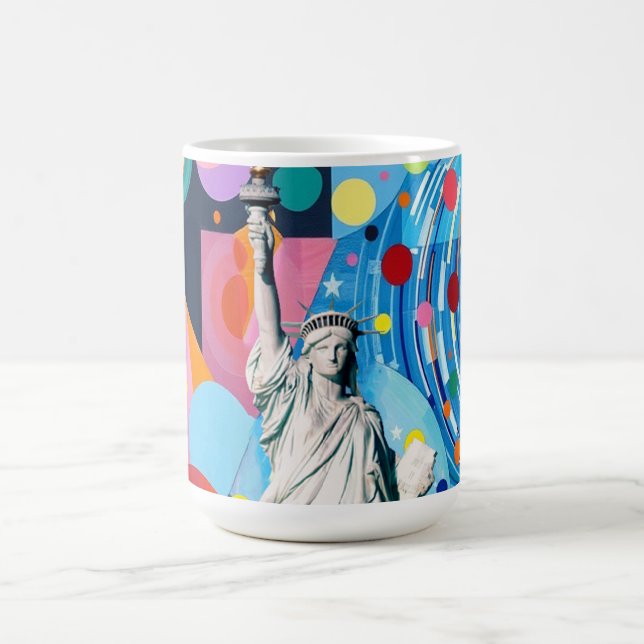 Frihetsgudinnan Kaffemugg (Center)